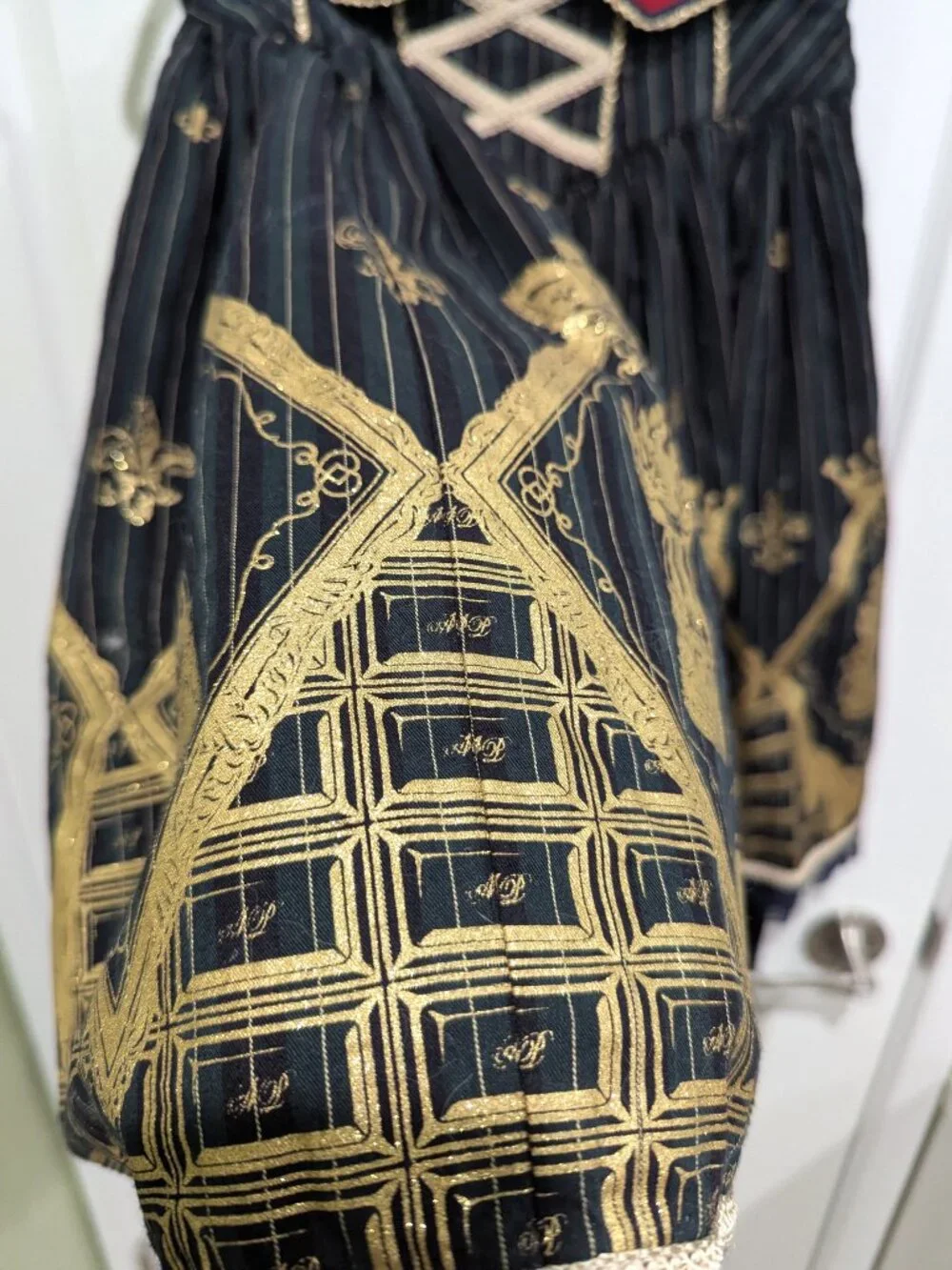 Angelic Pretty Checkmate Skirt Green Colorway - Picture 5 of 7